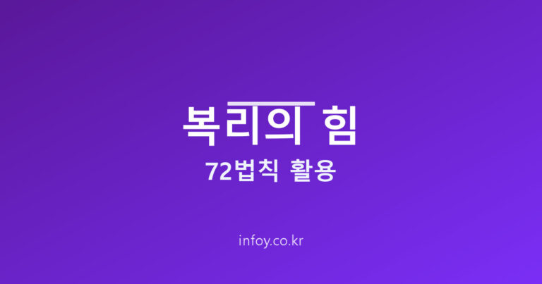 복리의 힘