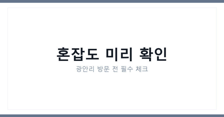 광안리 실시간 영상