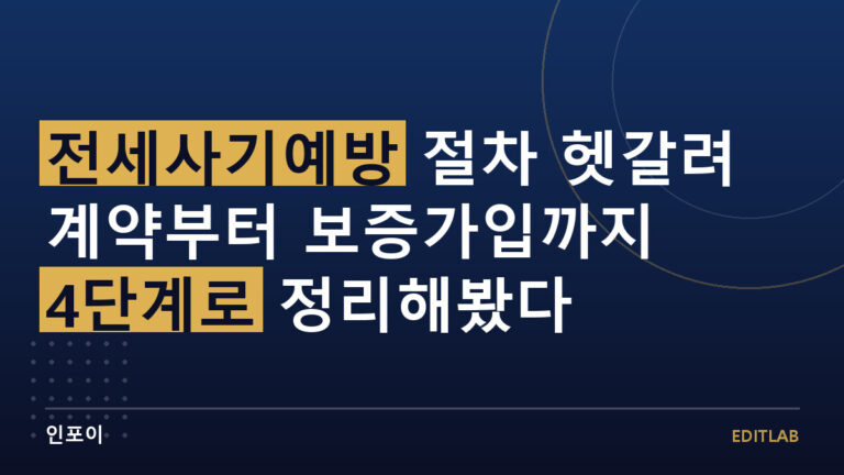 전세사기예방