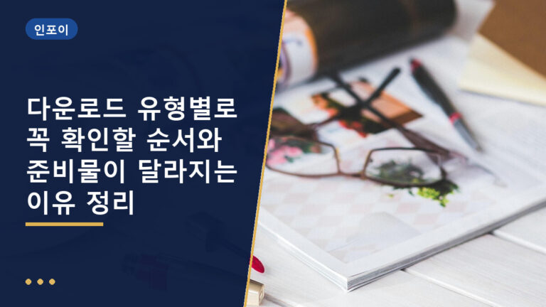 다운로드 유형별