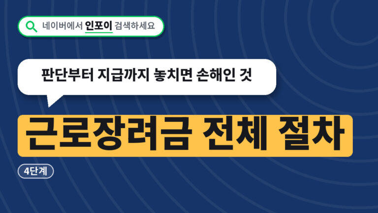 근로장려금 전체 절차