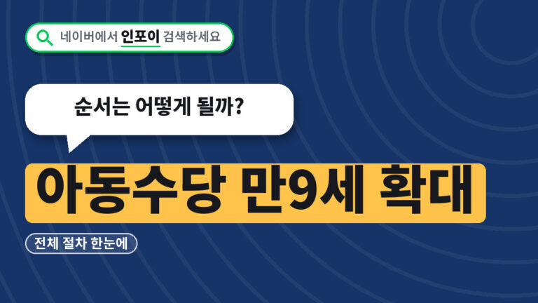 아동수당 만9세 확대
