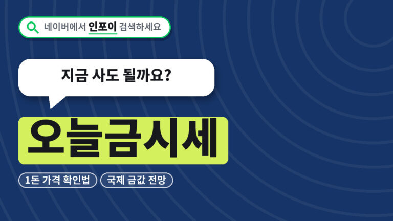 오늘금시세